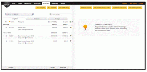 Zervant Rechnungsprogramm Screenshot